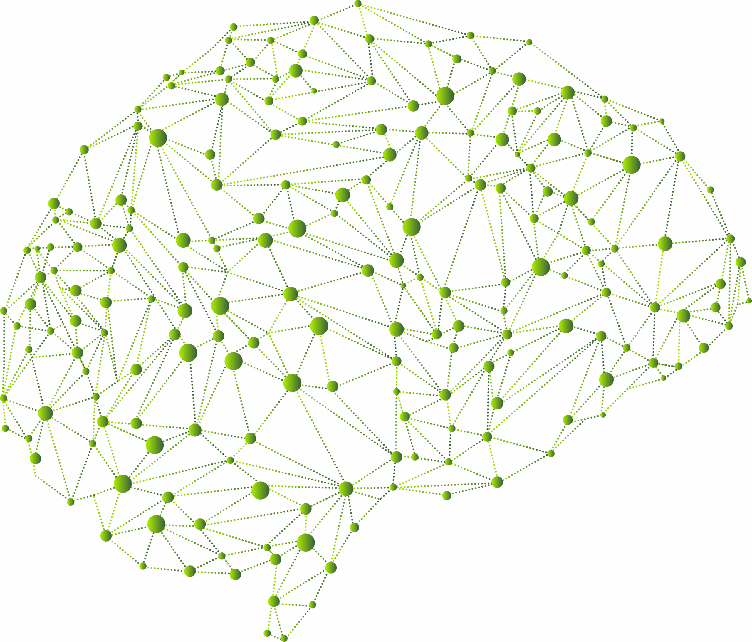 Digital brain visual representing strategic thinking