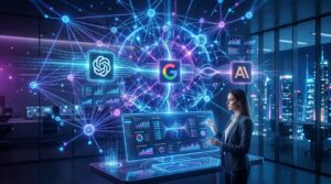 AI search authority blueprint strategy diagram